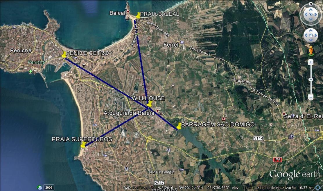 W.H.House Apartman Atouguia Da Baleia Kültér fotó